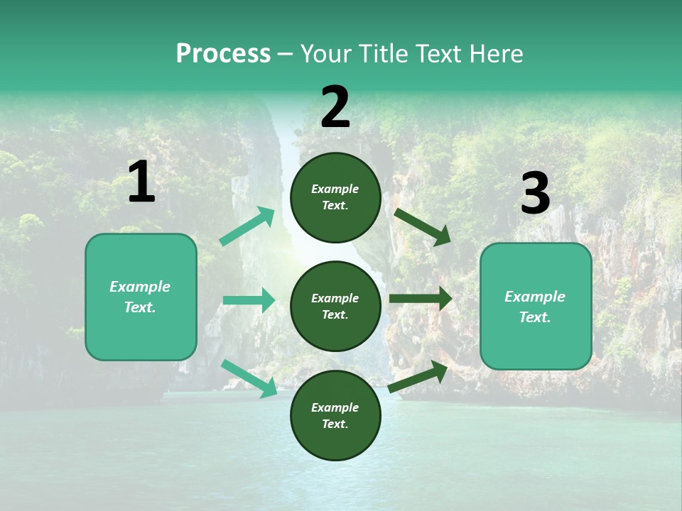 Nobody Beautiful Wave PowerPoint Template