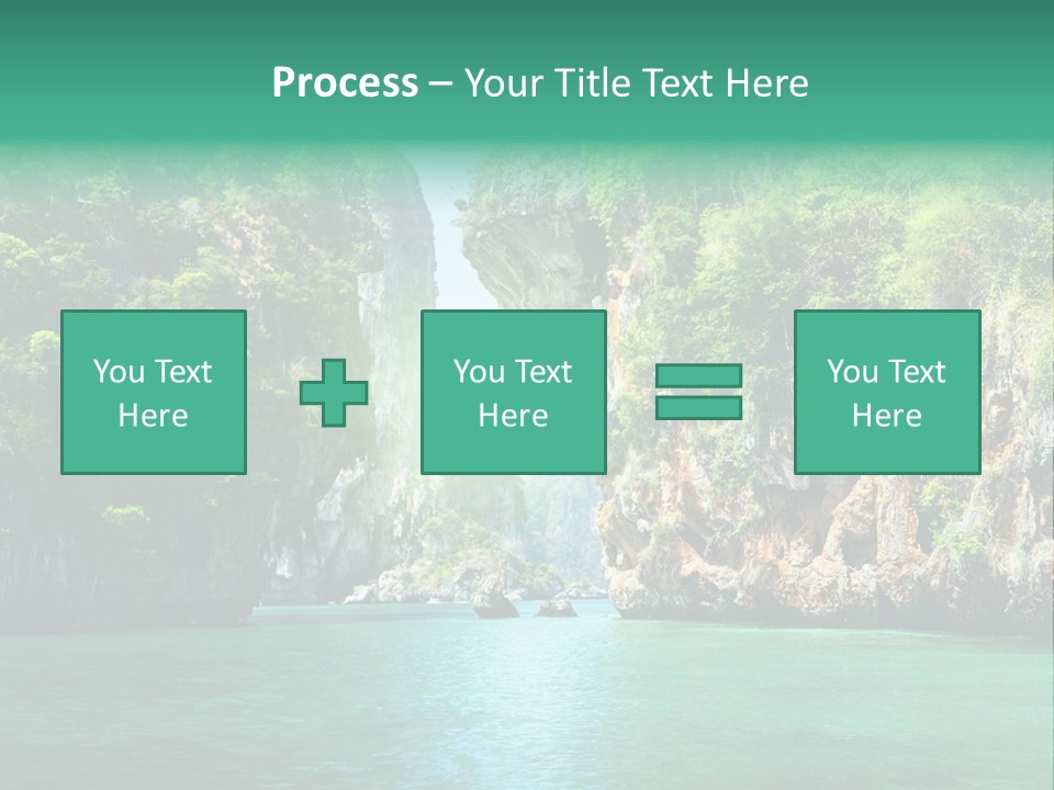Nobody Beautiful Wave PowerPoint Template