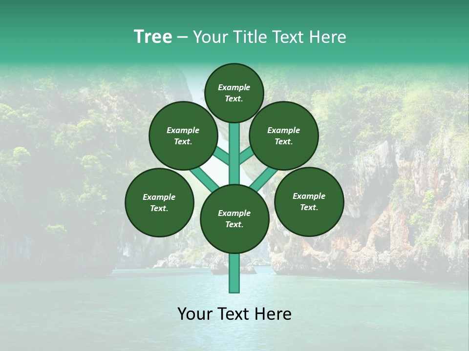 Nobody Beautiful Wave PowerPoint Template