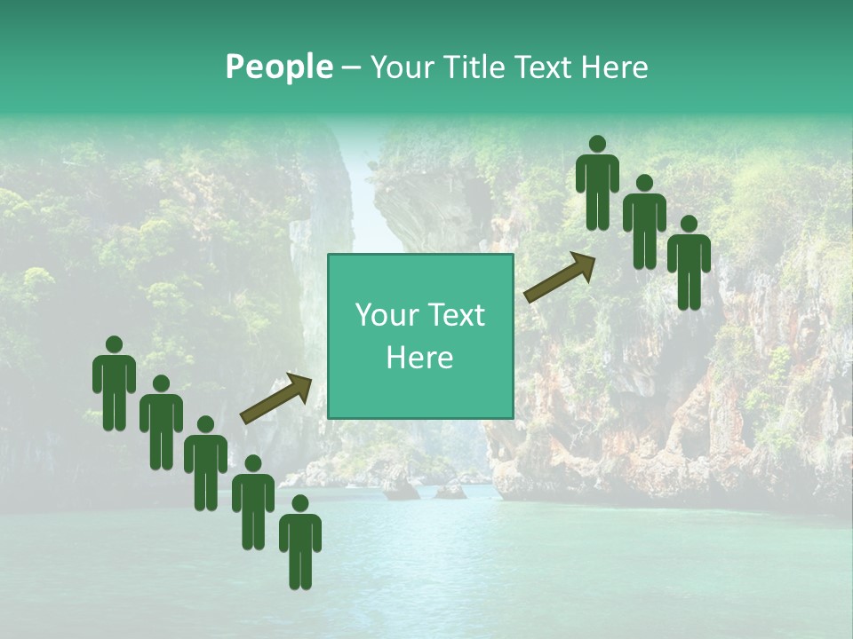 Nobody Beautiful Wave PowerPoint Template