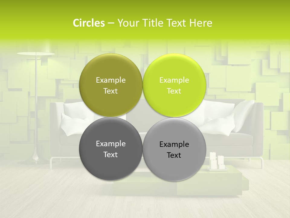 Color Background Green PowerPoint Template