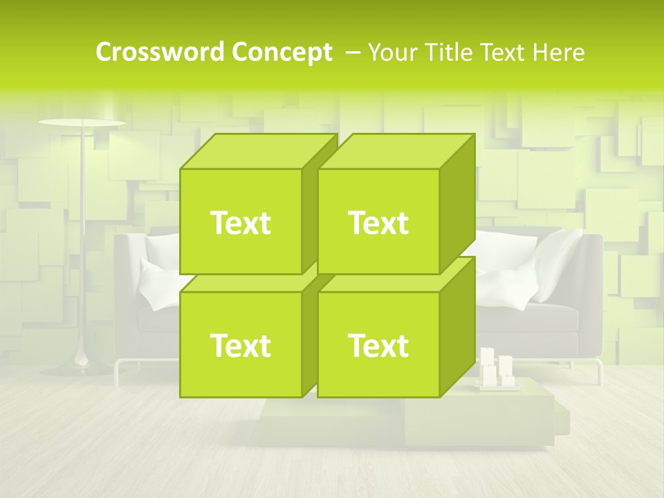 Color Background Green PowerPoint Template