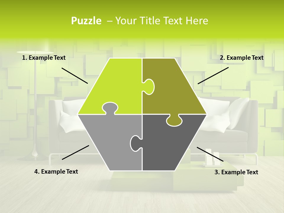 Color Background Green PowerPoint Template