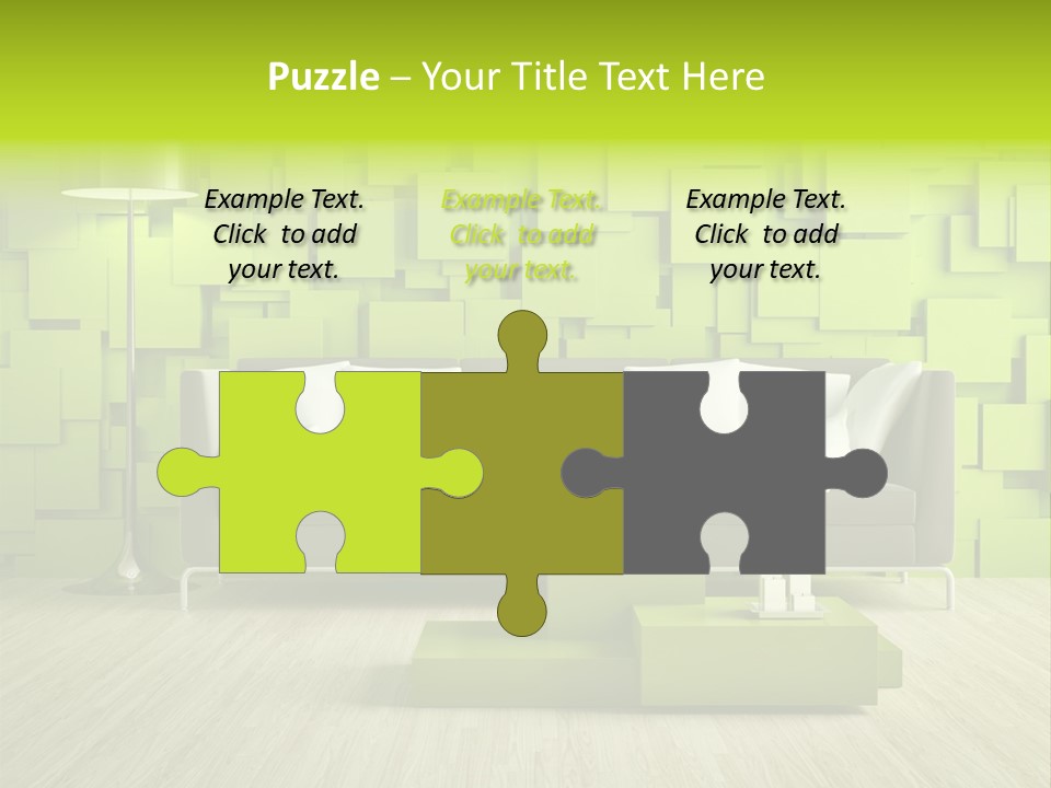 Color Background Green PowerPoint Template