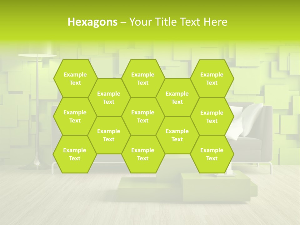 Color Background Green PowerPoint Template