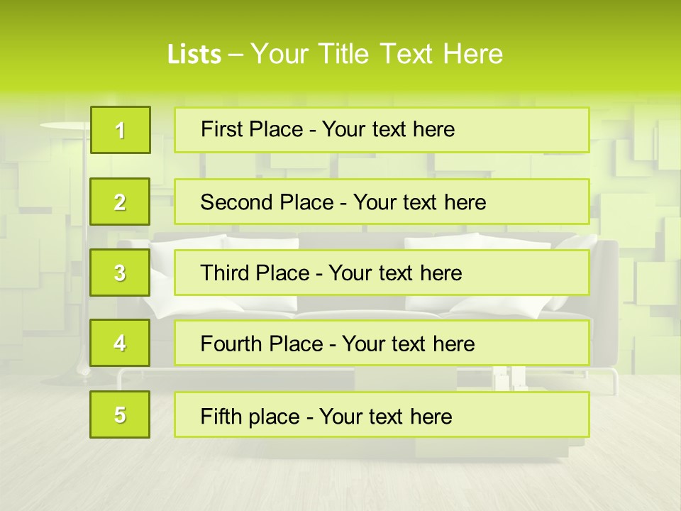 Color Background Green PowerPoint Template