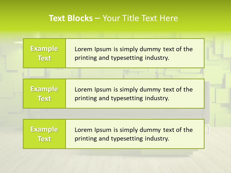 Color Background Green PowerPoint Template