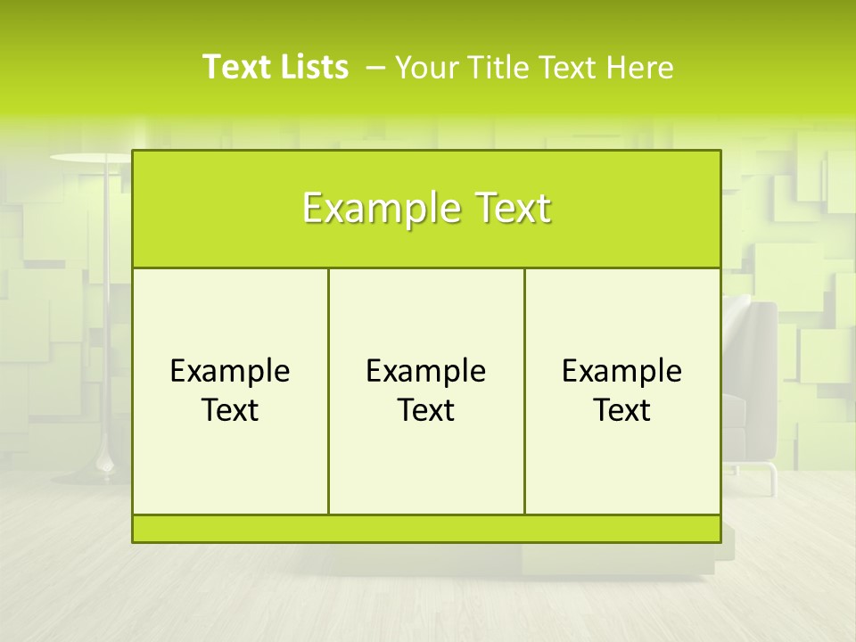 Color Background Green PowerPoint Template
