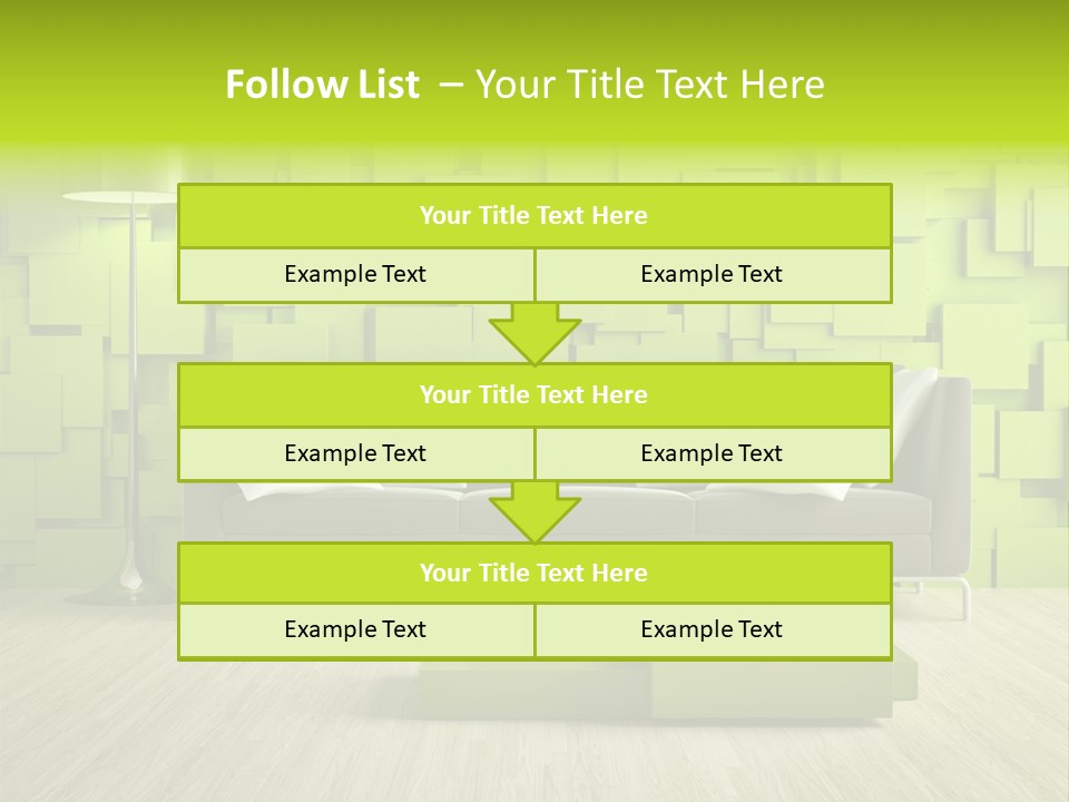 Color Background Green PowerPoint Template
