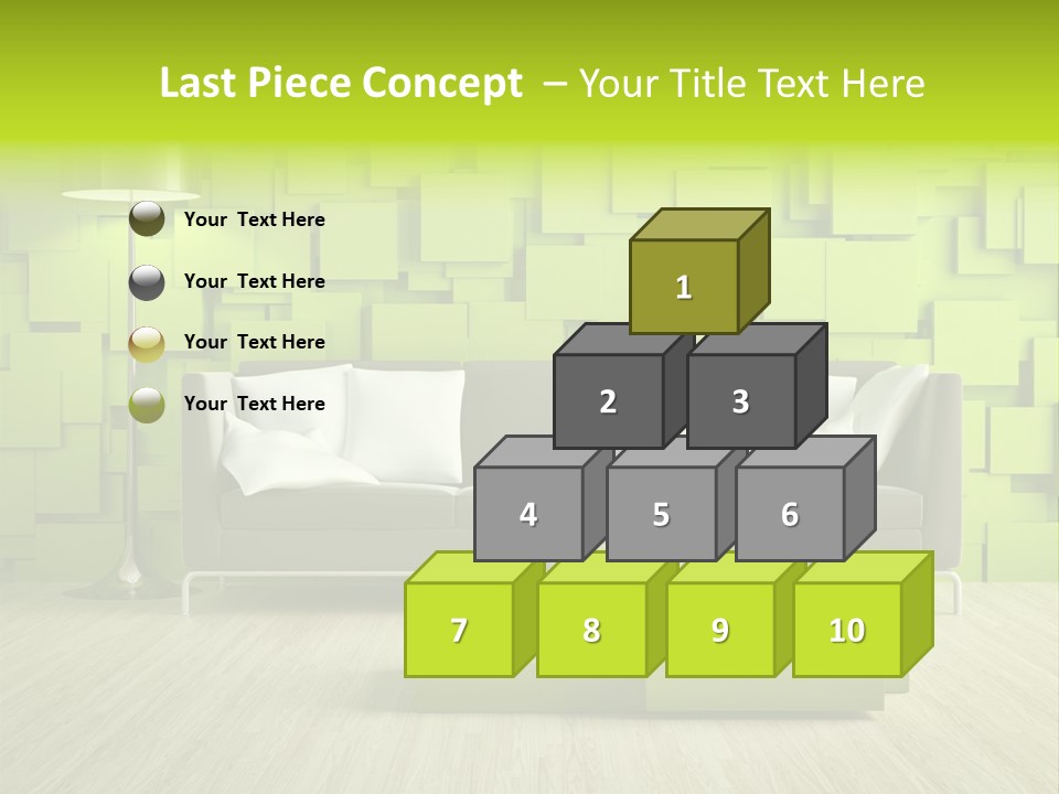 Color Background Green PowerPoint Template