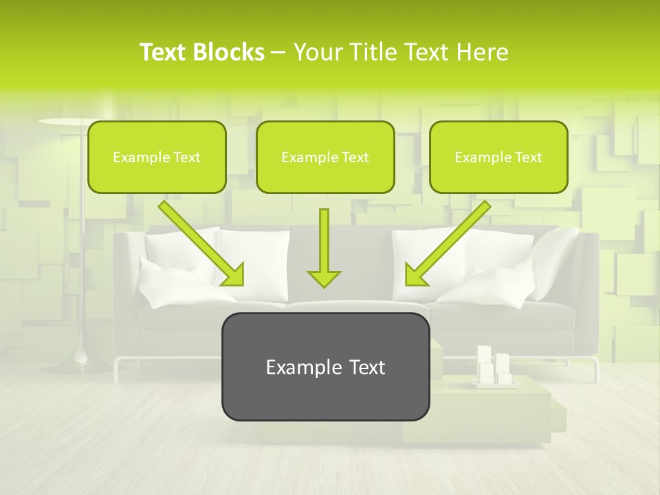 Color Background Green PowerPoint Template