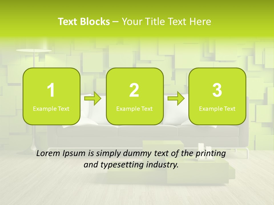 Color Background Green PowerPoint Template