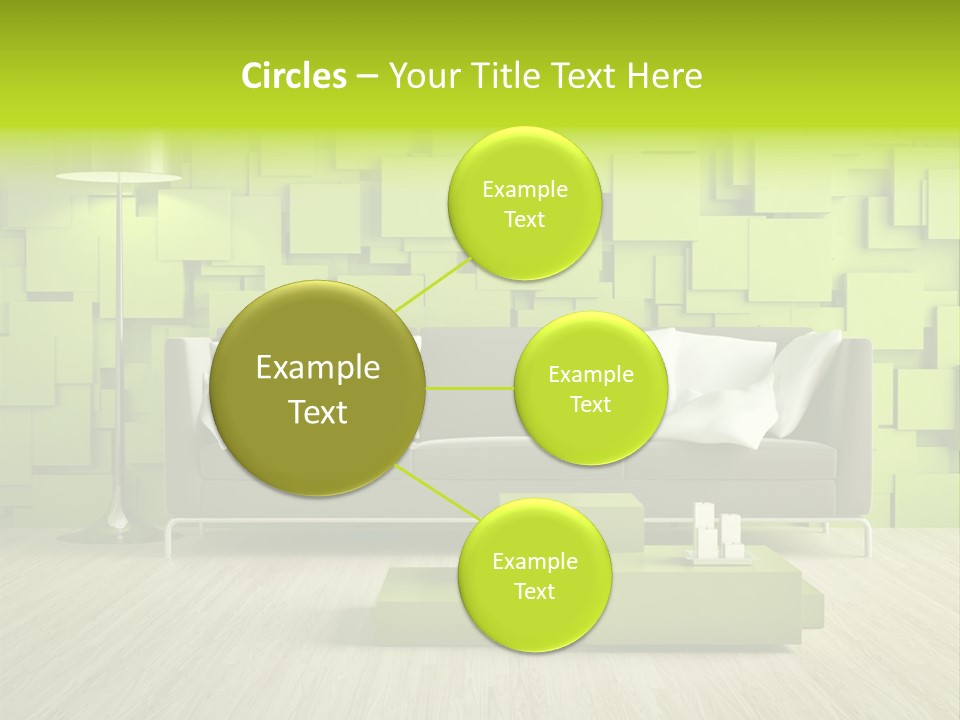 Color Background Green PowerPoint Template