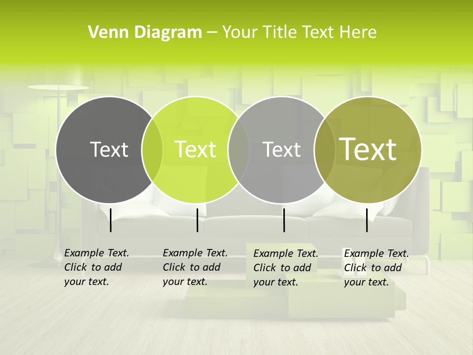 Color Background Green PowerPoint Template