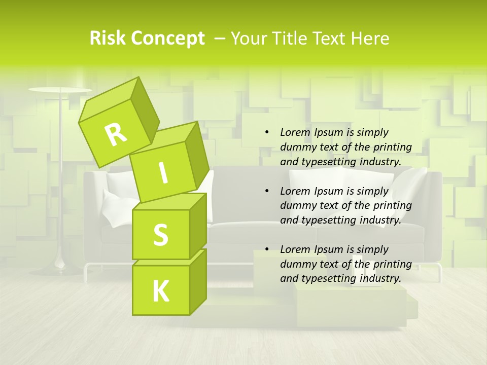 Color Background Green PowerPoint Template