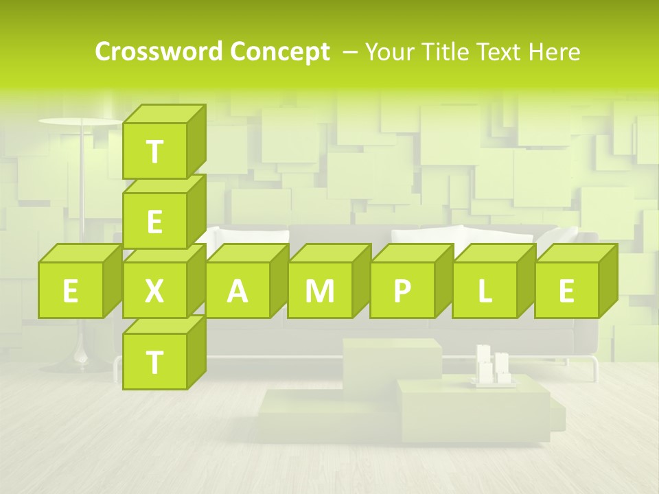 Color Background Green PowerPoint Template