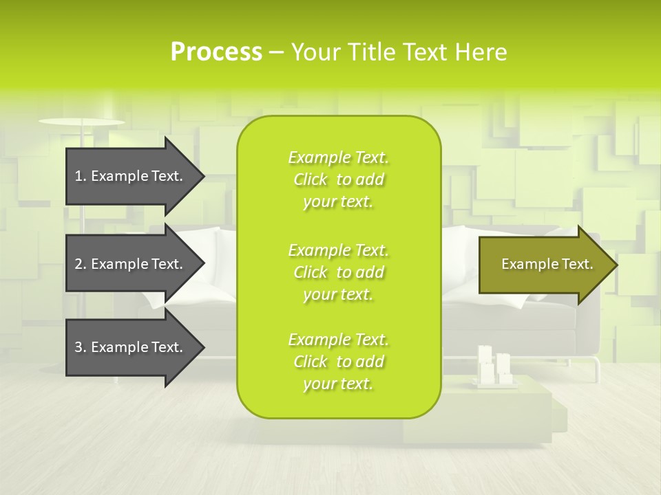Color Background Green PowerPoint Template