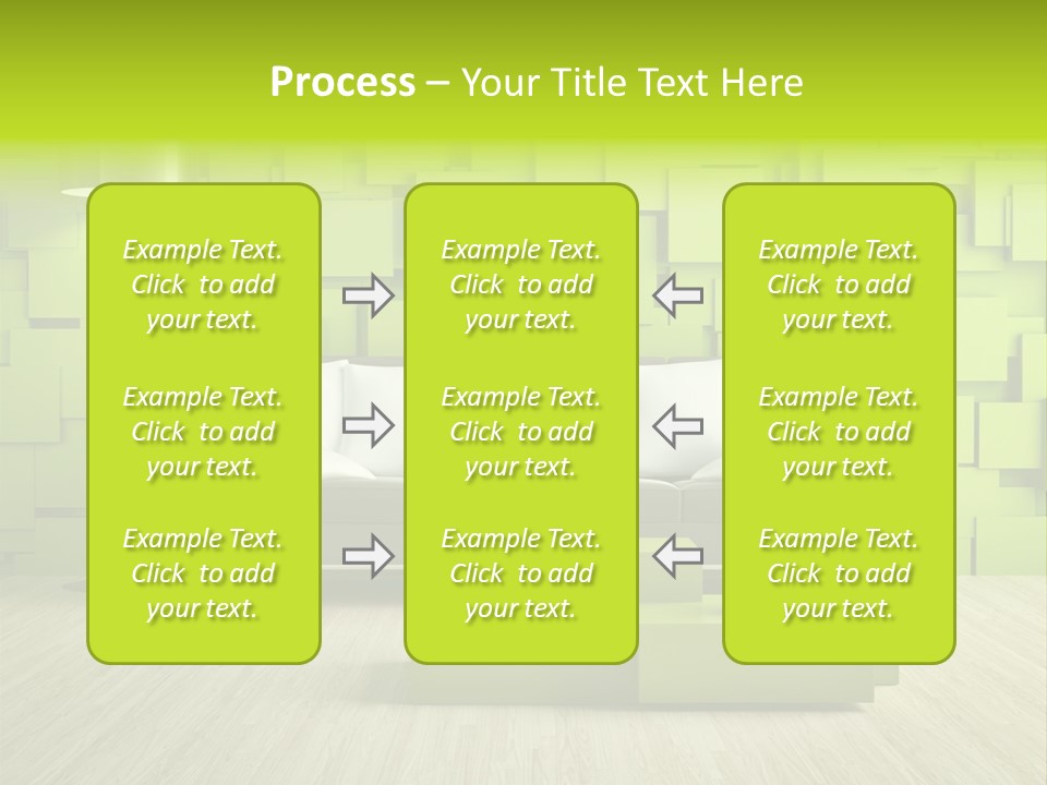 Color Background Green PowerPoint Template