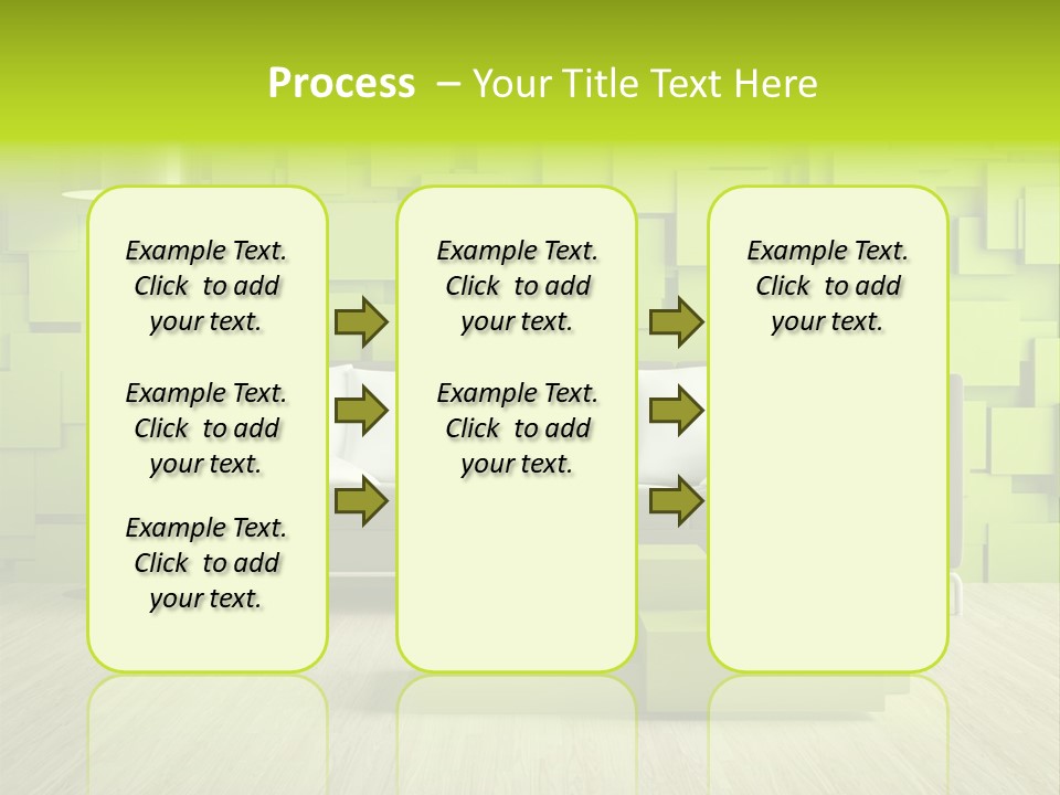 Color Background Green PowerPoint Template