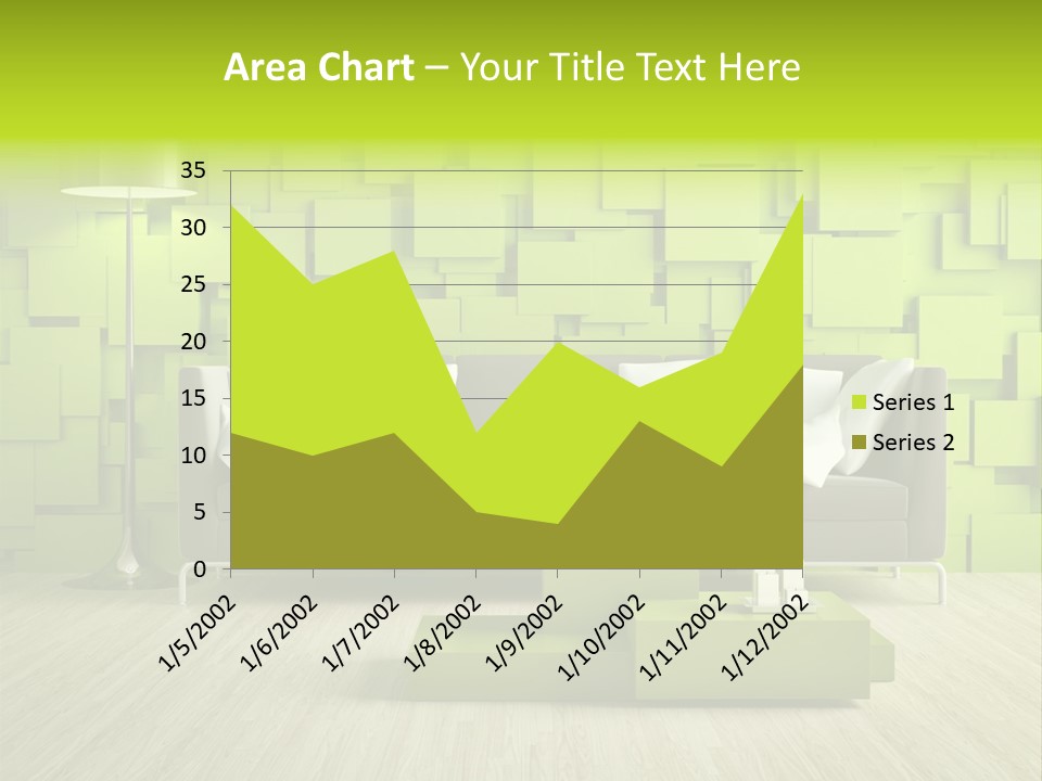 Color Background Green PowerPoint Template