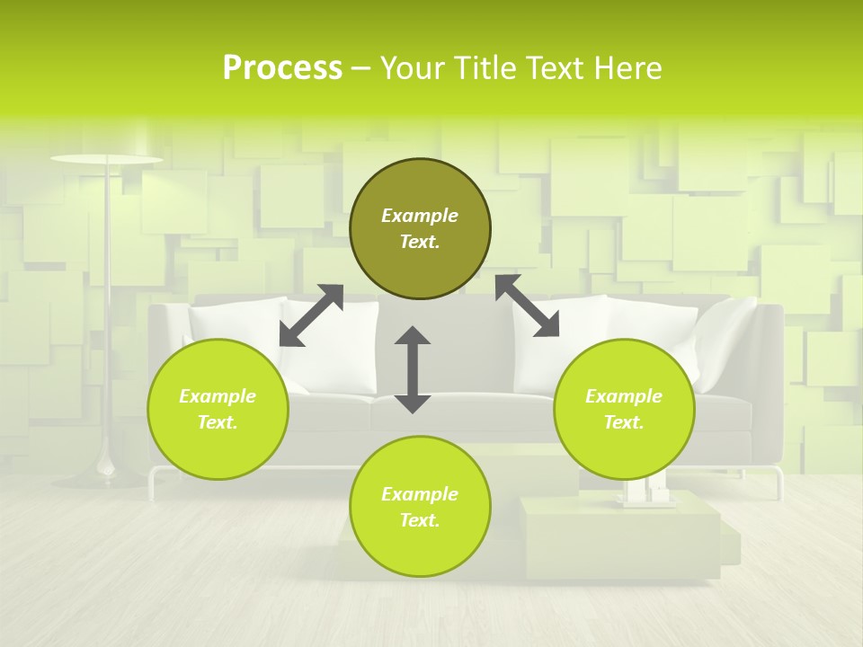 Color Background Green PowerPoint Template