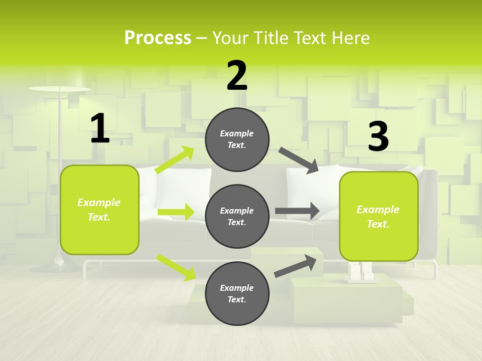 Color Background Green PowerPoint Template