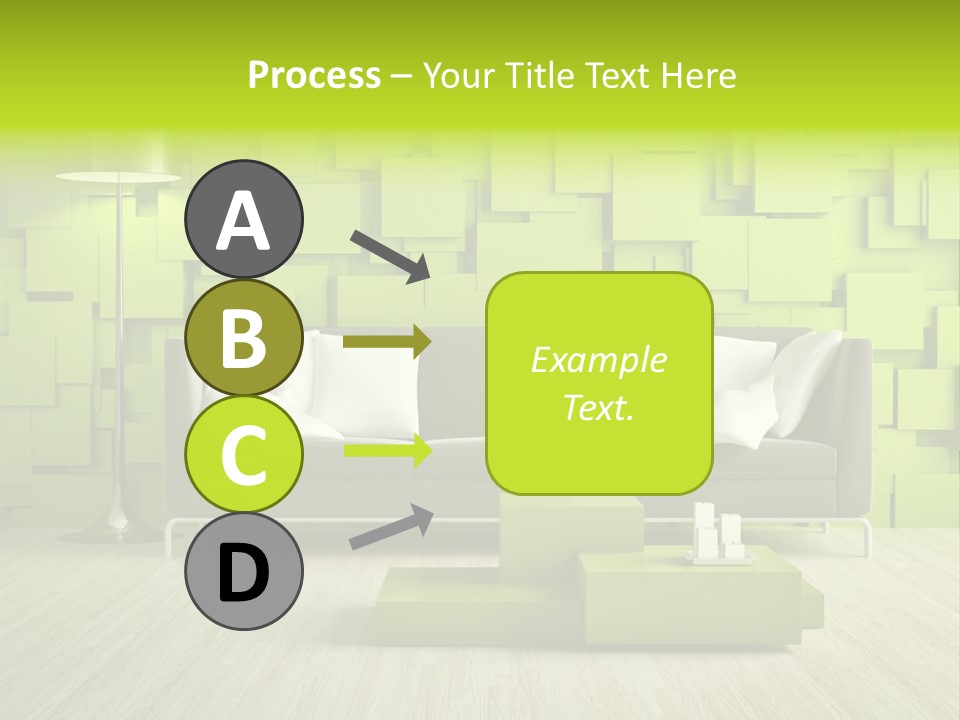 Color Background Green PowerPoint Template