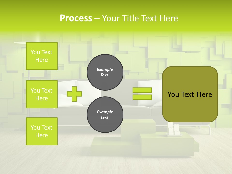 Color Background Green PowerPoint Template
