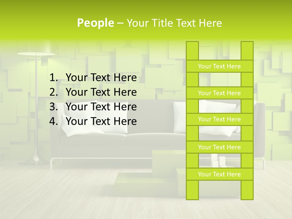 Color Background Green PowerPoint Template