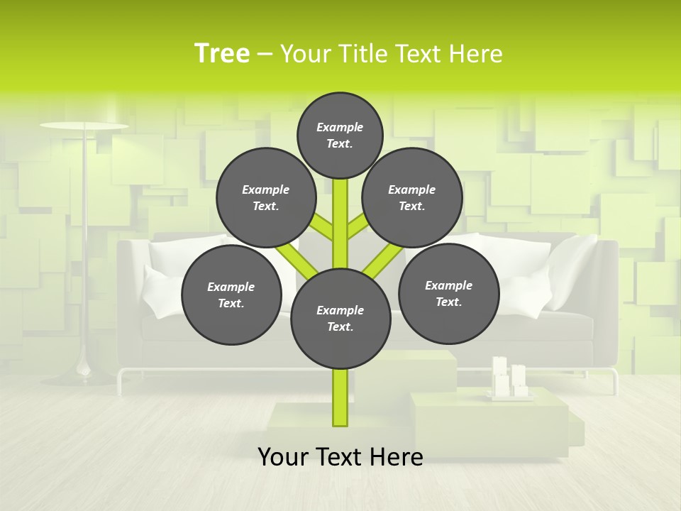 Color Background Green PowerPoint Template