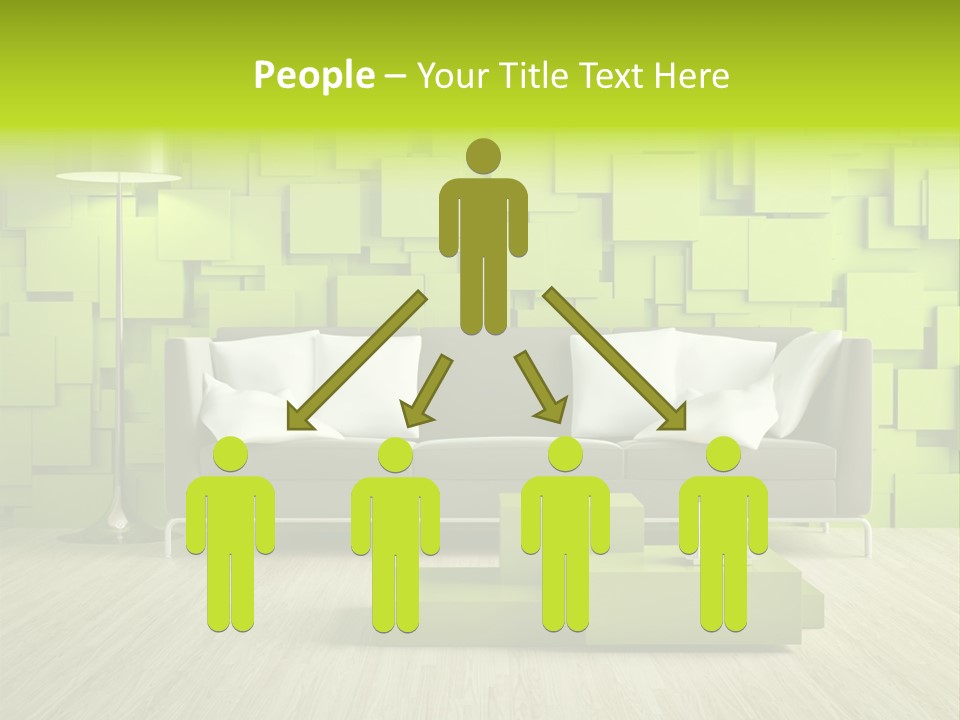 Color Background Green PowerPoint Template