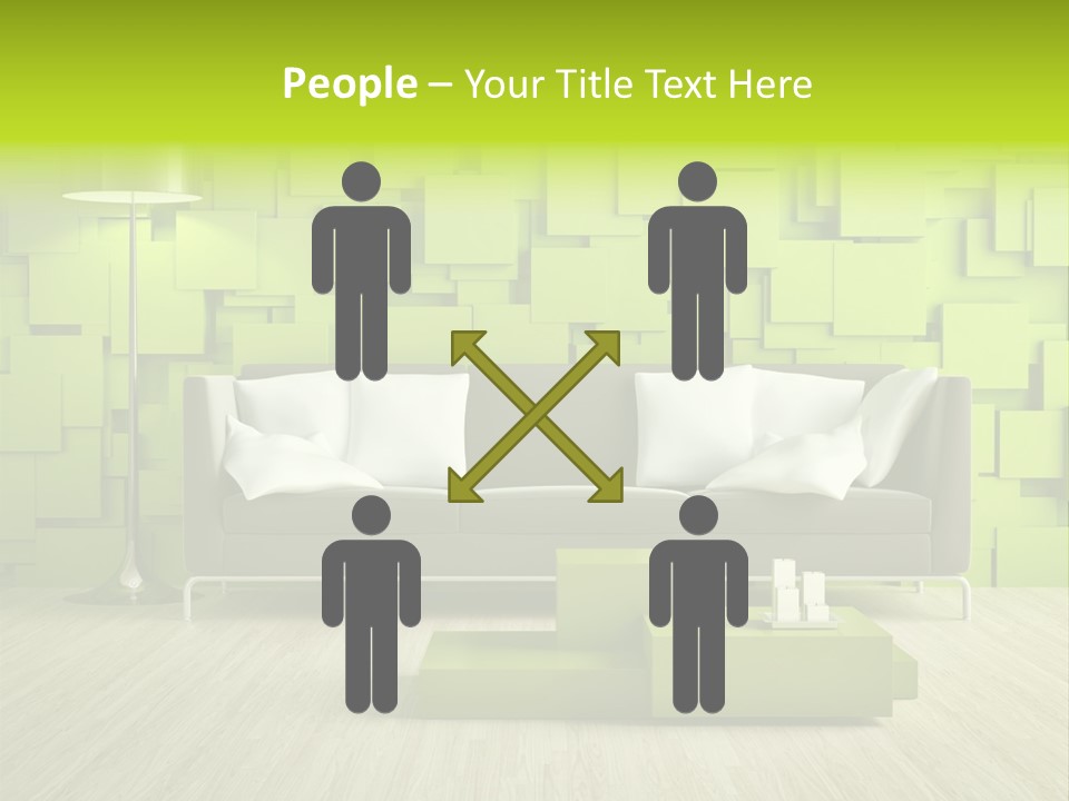 Color Background Green PowerPoint Template