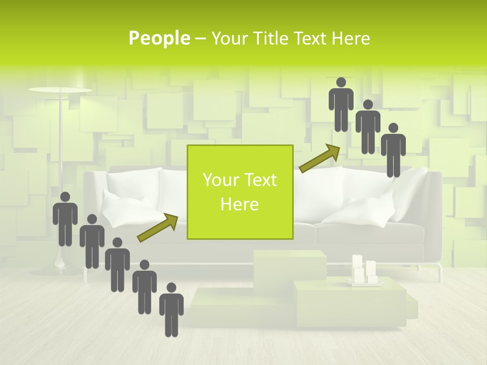 Color Background Green PowerPoint Template