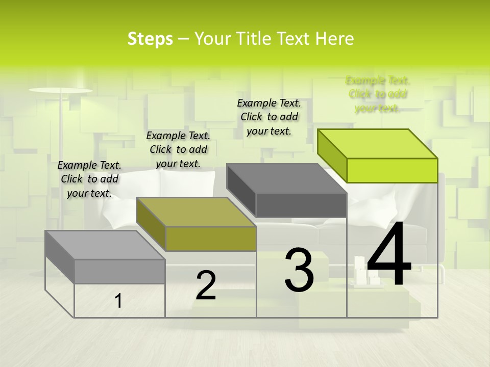 Color Background Green PowerPoint Template