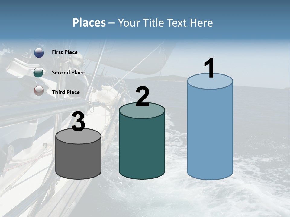 Vacation Maritime Navigation PowerPoint Template