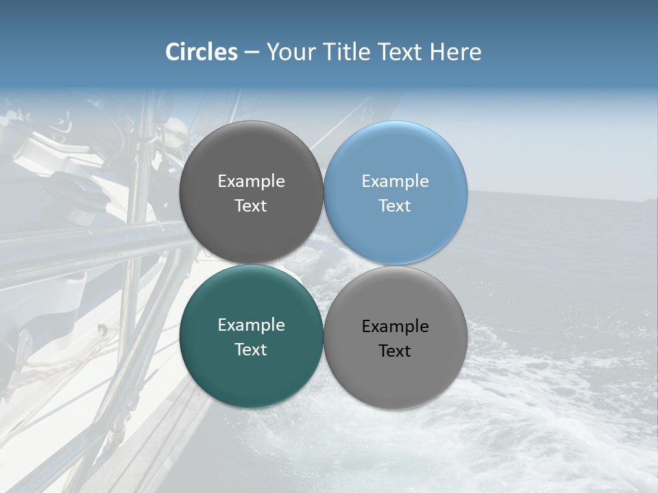 Vacation Maritime Navigation PowerPoint Template