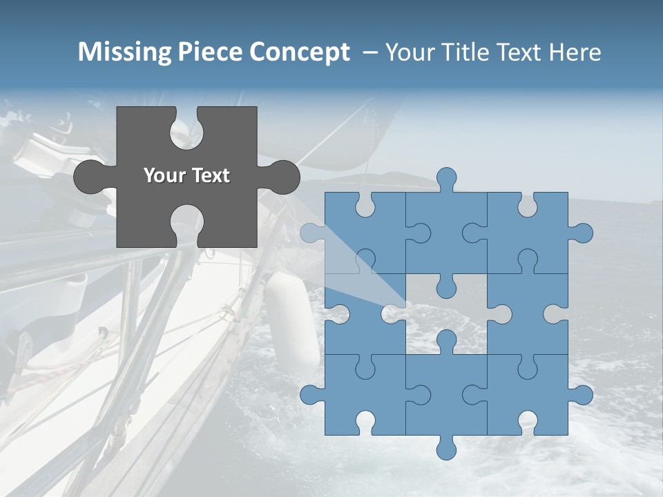 Vacation Maritime Navigation PowerPoint Template