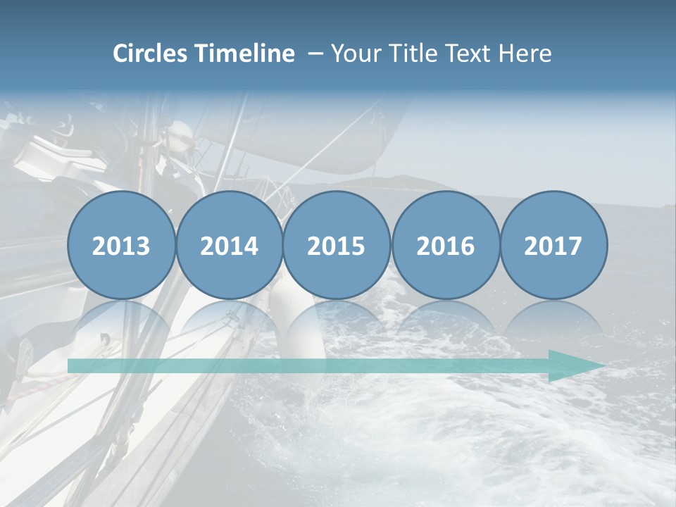 Vacation Maritime Navigation PowerPoint Template