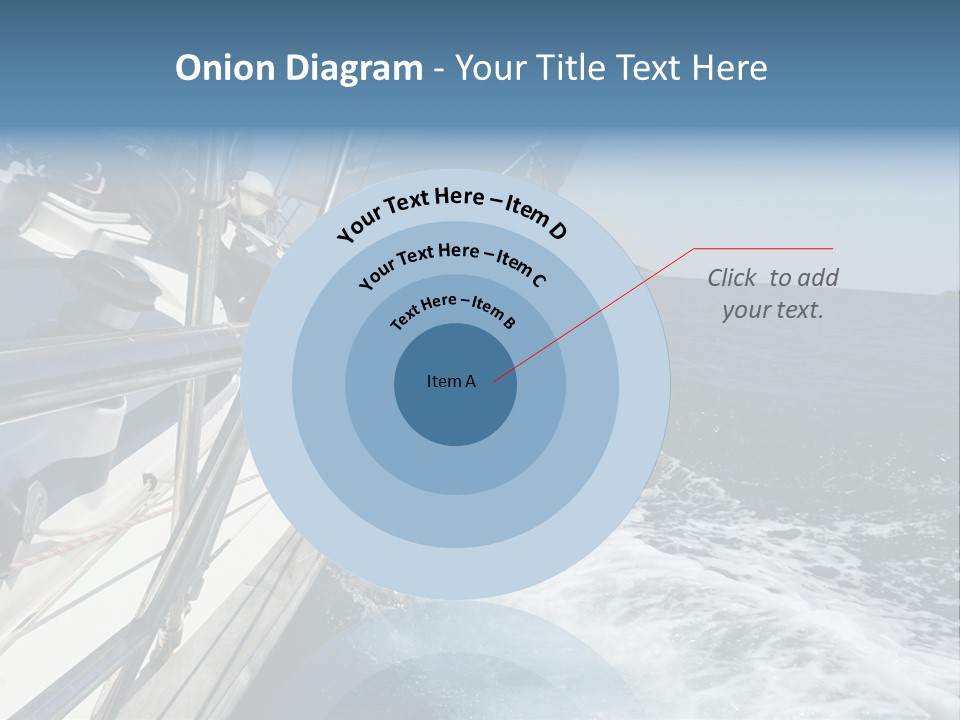 Vacation Maritime Navigation PowerPoint Template
