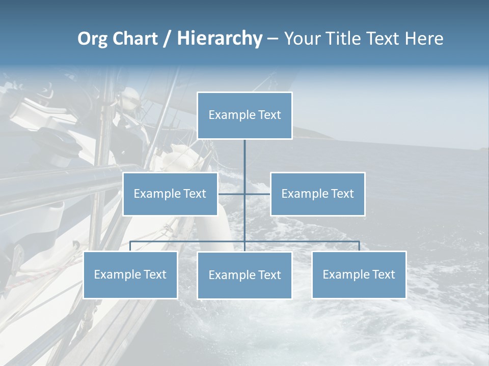 Vacation Maritime Navigation PowerPoint Template