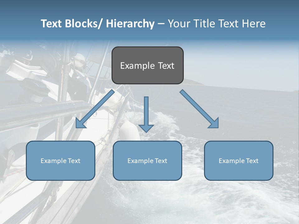 Vacation Maritime Navigation PowerPoint Template