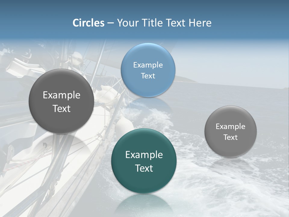 Vacation Maritime Navigation PowerPoint Template