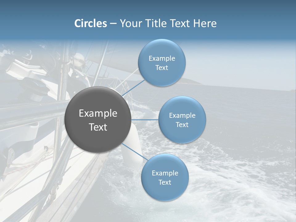 Vacation Maritime Navigation PowerPoint Template