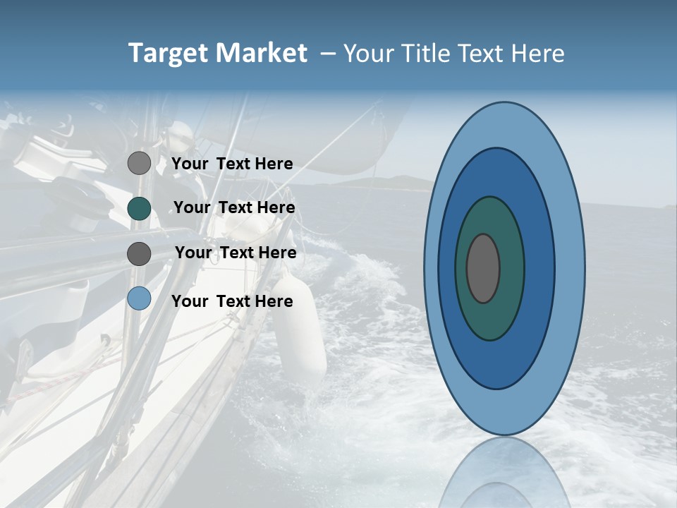 Vacation Maritime Navigation PowerPoint Template