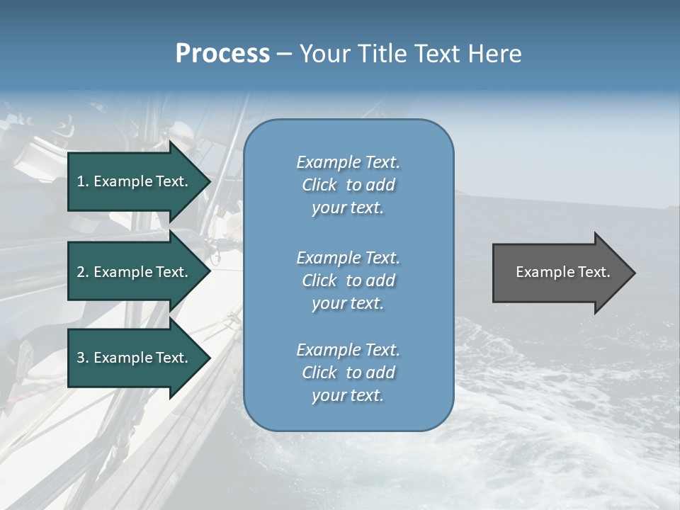 Vacation Maritime Navigation PowerPoint Template