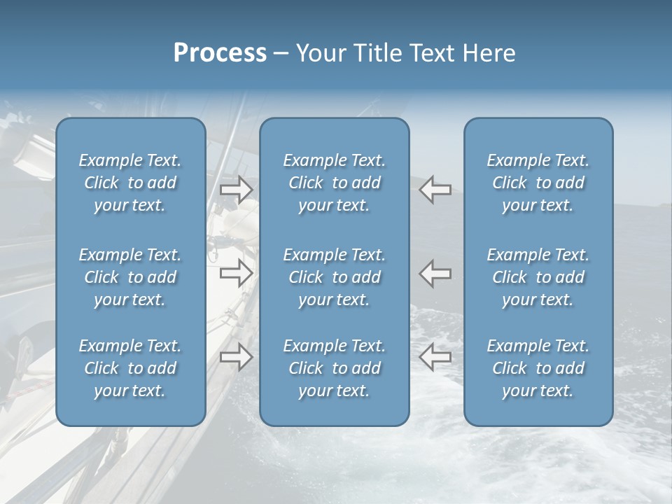 Vacation Maritime Navigation PowerPoint Template