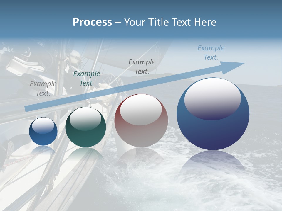 Vacation Maritime Navigation PowerPoint Template