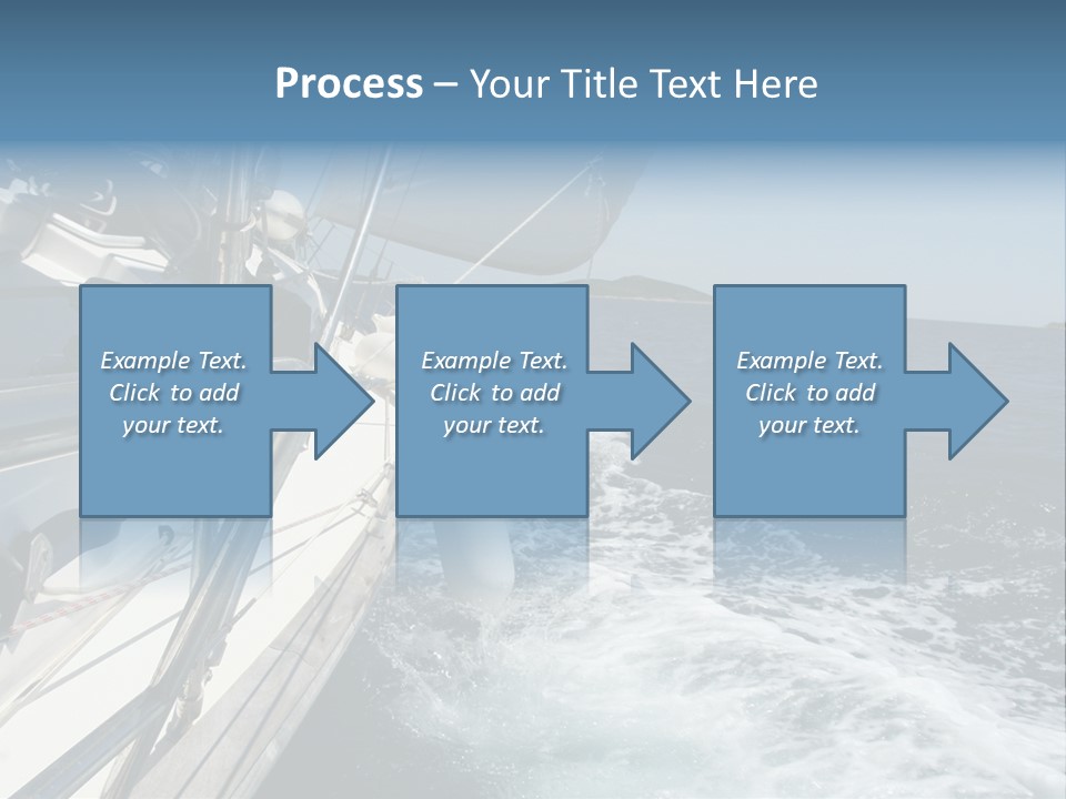 Vacation Maritime Navigation PowerPoint Template