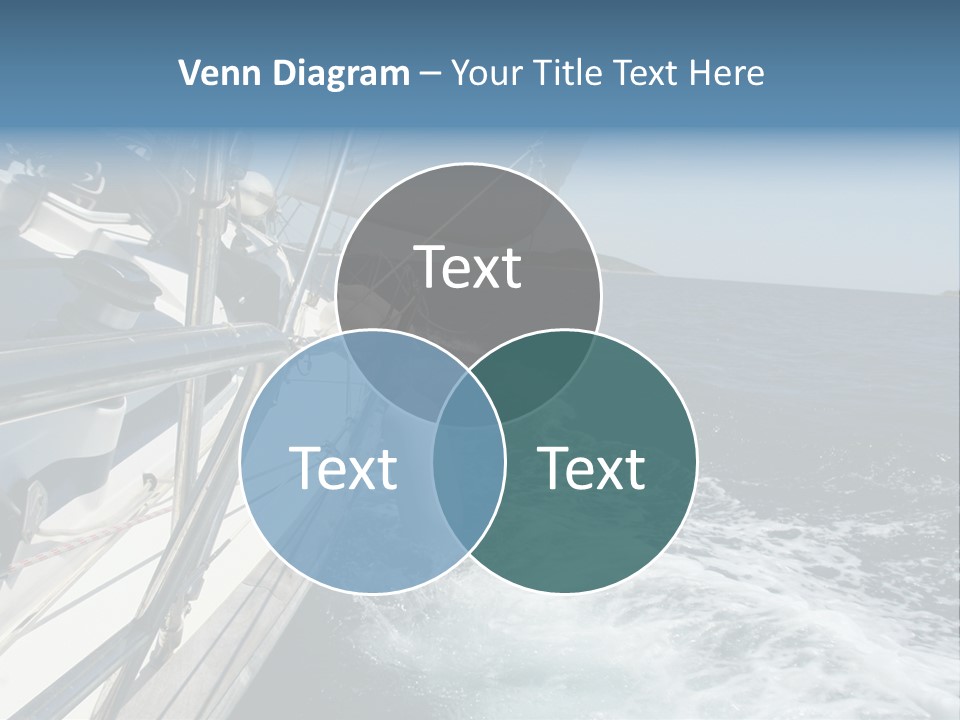 Vacation Maritime Navigation PowerPoint Template