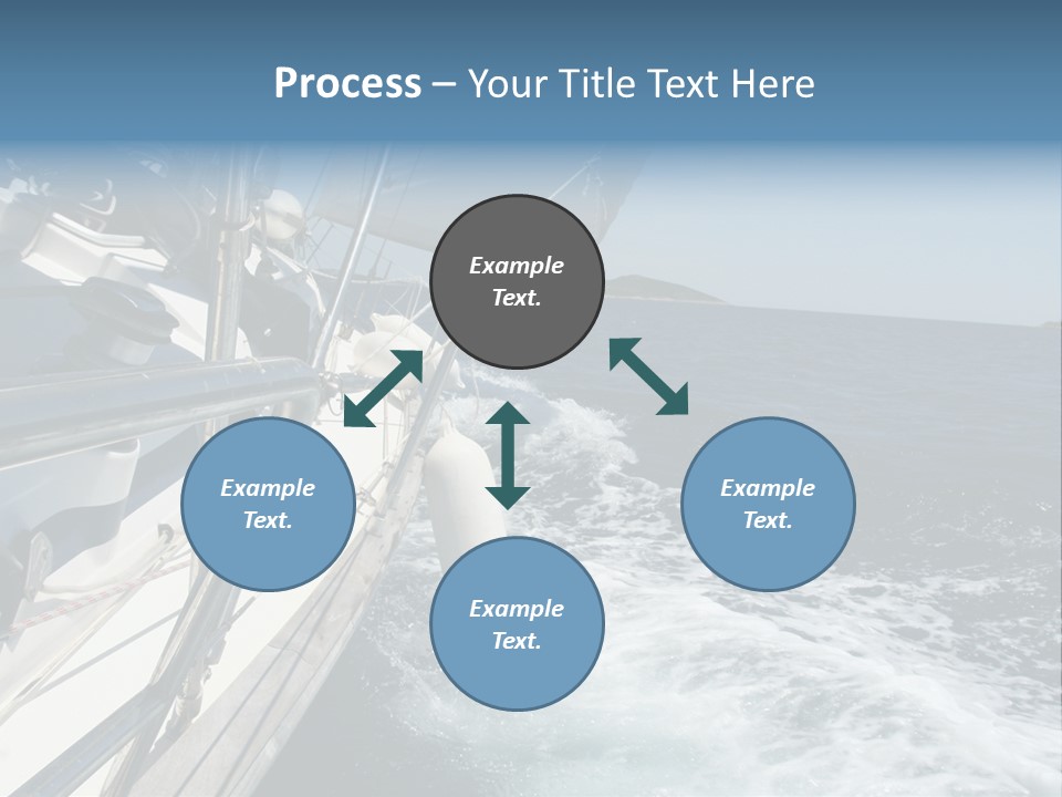 Vacation Maritime Navigation PowerPoint Template